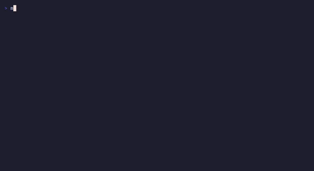 CLI calling a tool with arguments